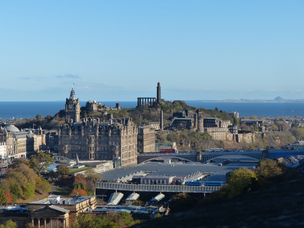 view from Edinburgh Castle 