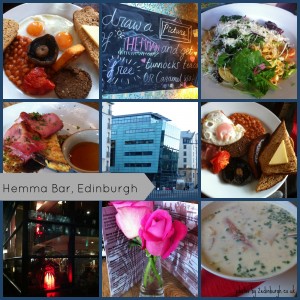 food at Hemma Bar, Holyrood