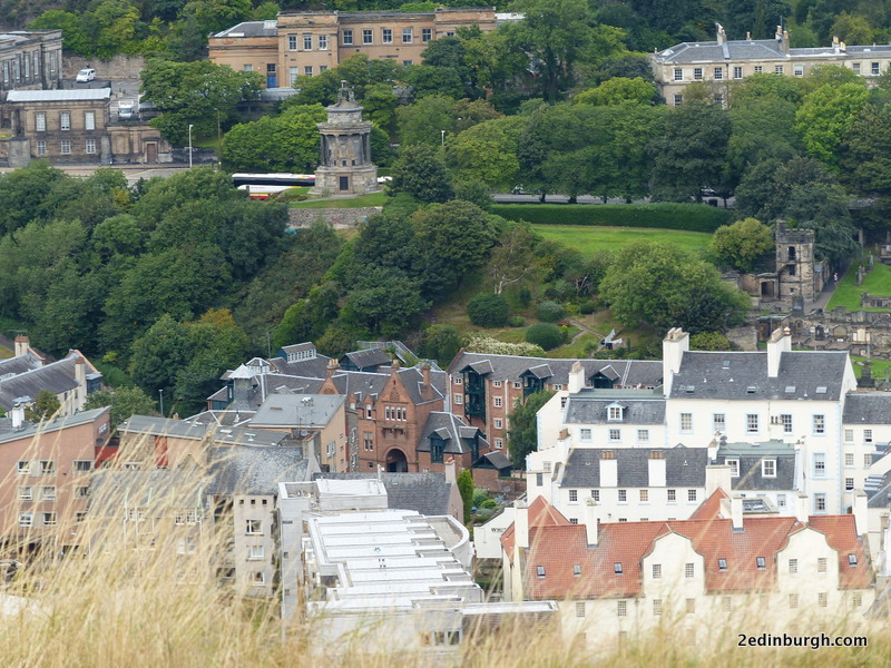 Craigwell Cottage from Salisbury Crags
