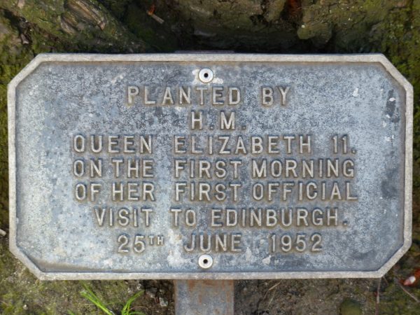 26 June 1953 plaque HRH Queen Elizabeth 